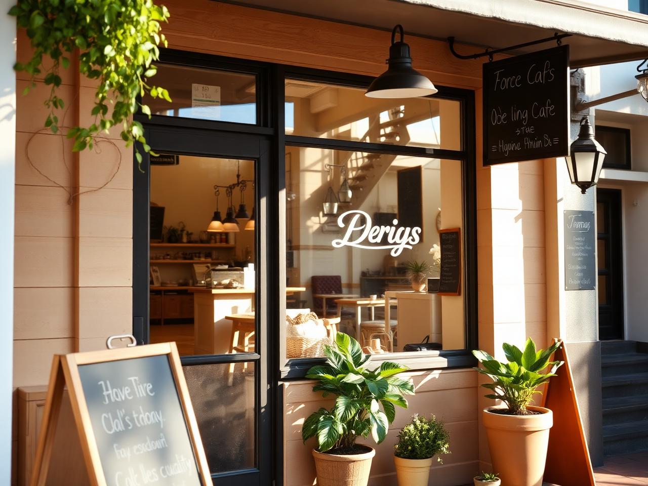 Placeholder — a local business storefront